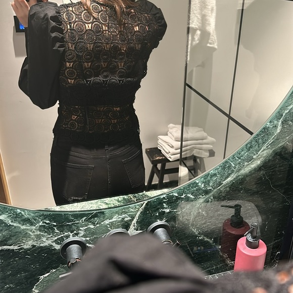 Haute hippie true wrap top size small - Picture 3 of 6